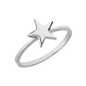 925 Sterling Silver Star Stackable Ring